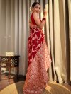 KT 119 Banarasi Soft Silk Jacquard Saree